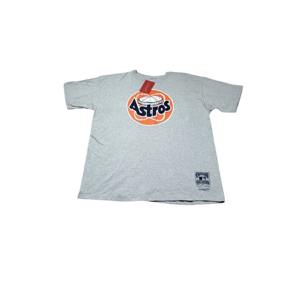 Houston Astros Mitchell & Ness Cooperstown Collection Graphic Logo T-Shirt XL
